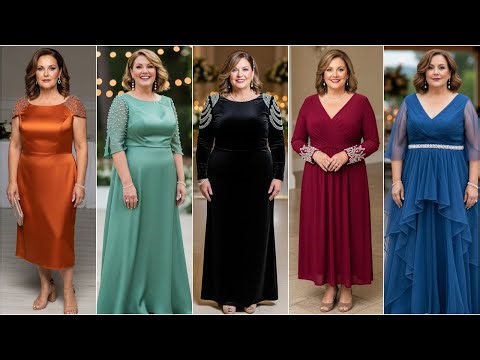 Elegant Plus Size Mother of the Bride Dresses: Modest, Trendy, Curve-Hugging Styles You'll Love