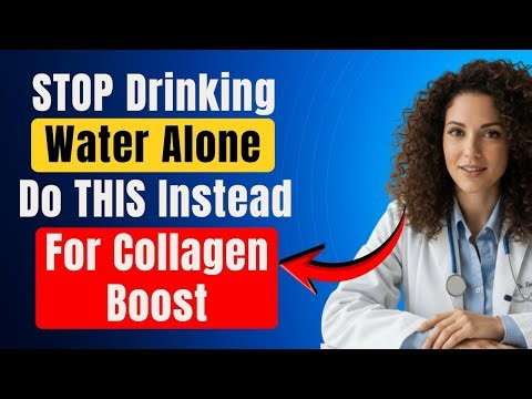 Senior Women: Stop Drinking Plain Water — This Simple Drink Boosts Collagen Fast