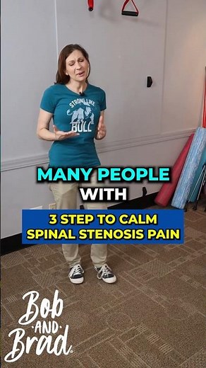 3 Steps to Calm Spinal Stenosis Pain