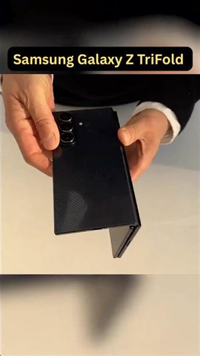 Samsung Galaxy Z TriFold First Look – The Future of Smartphones
