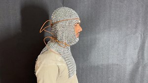 Medieval 8mm Dome Riveted Chainmail Coif Hood – Handmade Armor for LARP & SCA Combat - Etsy