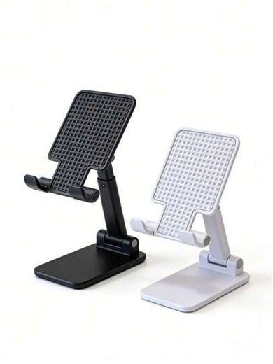 Foldable Desktop Phone Stand แบบพกพา ใช้งานได้กับโทรศัพท์มือถือ, IPads และอุปกรณ์ต่างๆ เหมาะสำหรับเป็นของขวัญวันเกิด/ครอบครัว/เพื่อน ที่วางโทรศัพท์, อุปกรณ์เสริมโทรศัพท์, มีหลายสีให้เลือก ใช้ได้กับ iPhone, โทรศัพท์ Android, ของขวัญสำหรับวันเกิด, ครอบครัว, ของขวัญเพื่อน รับน้ำหนักได้มาก | SHEIN