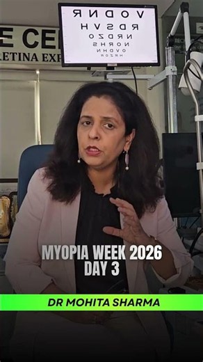 Complications of Myopia Explained | Myopia Week 2026 Day 3 | Dr Mohita Sharma | Noida