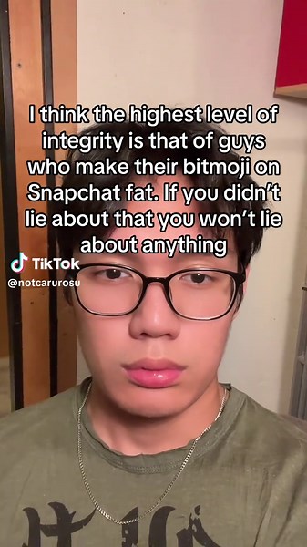 My bitmoji is skinny af even though I’m packing a few pounds now #foryou #bitmoji #snap