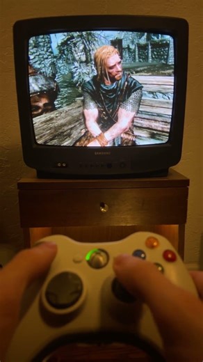 Skyrim Walkthrough Part 7 (Xbox 360 CRT TV) #skyrim #bethesda #elderscrolls #dragonborn #dovahkiin