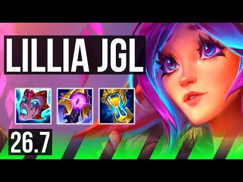 LILLIA vs SHACO (JGL) | KR Master | 26.7