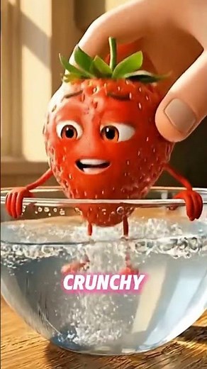 The "Vinegar Bath" secret for fresh berries! 🛀✨ #lifehacks #stopyelling #kitchentips