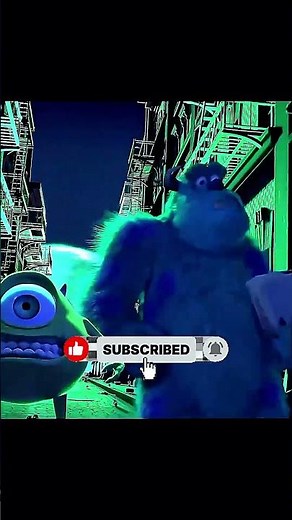 This explosive scene was cut from Monsters Inc.