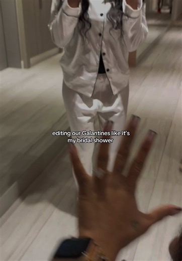 it’s me saying bride mates 😭instead of maids #engagement #galentines | galantines