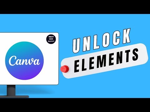 Lock Cannot Be Edited ERROR in Canva | Fix for Beginners (Tips to Unlock Elements in Canva)