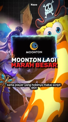 moonton marah besar sama user script skin #MakeYourGoldenMoment #Mobilelegendsbangbang #mlbb