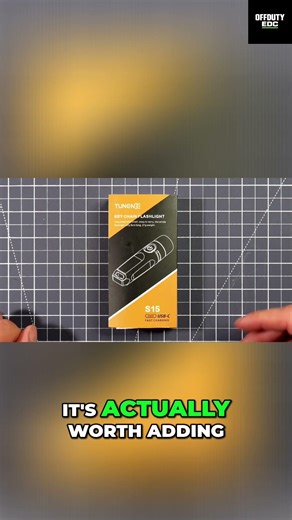 Tunenge S15 vs Every Other Keychain Flashlight #edc #flashlight #shorts