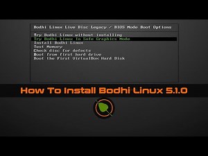 How To Install Bodhi Linux 5.1.0 Step by Step | OG Linux