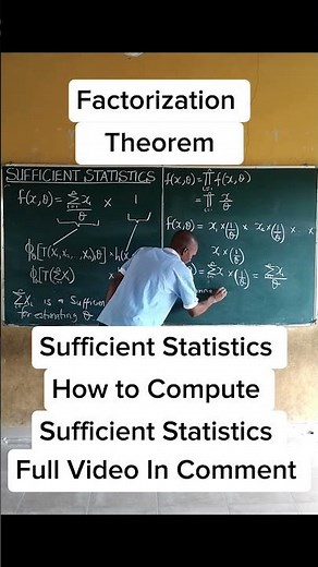 Sufficient Statistics for Gamma Distribution | Factorization Theorem