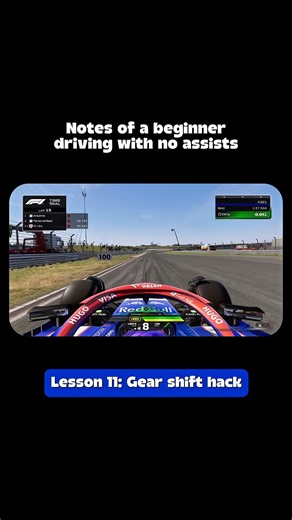 Knowing the right gear per corner helped me get faster #F12025 #F1Esports #SimRacer