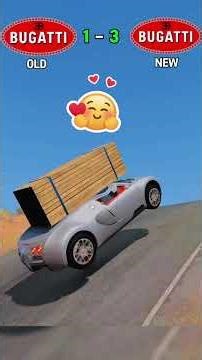 Old Bugatti vs New Bugatti in BeamNG.drive 🚀 #beamngdrive #bugatti