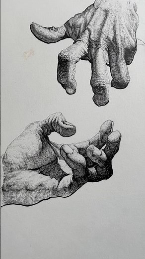 No secrets here, just the basics…stretched, layered, and nuanced a bit #alphonsodunn #penandink