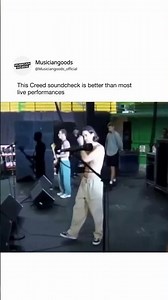 This Creed Soundcheck Is Better Than Most Live Performances