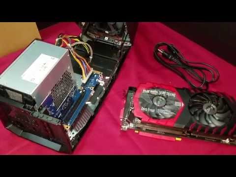 Montar una tarjeta grafica al amplificador grafico alienware