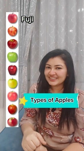 1.3M views · 10K reactions | How many types of apples have you tasted? Let’s explore some juicy varieties today! #appletypes #fruitfacts #learnwithashmeet #spokenenglishwithashmeet #englishreels #vocabularyreel #englishlearningfun | learnwithashmeet | Facebook
