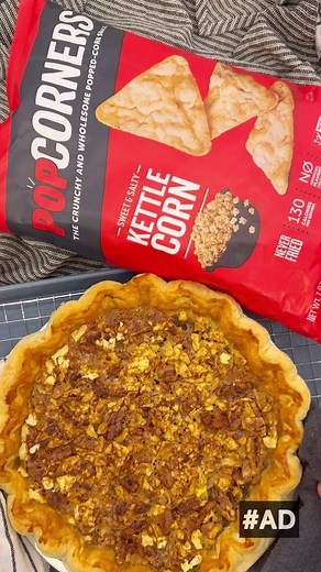 Kentucky Derby Dessert: PopCorners Kettle Corn Chocolate Walnut Pie Recipe