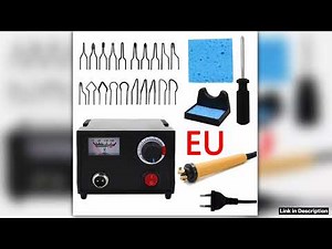 Wood Burner Pyrography Pen Burning Machine Gourd Crafts Tool Set With Welding Wire Top Adjustable