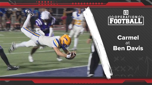 No. 4 Carmel shuts out Ben Davis in 43-0 victory | Operation Football