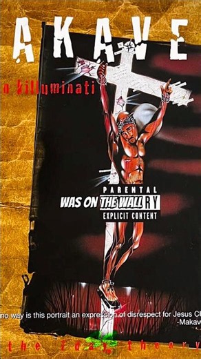 2Pac’s Album Cover Was WILD! 😳 #2pac #biggiesmalls #hiphop #rap #oldschool #90s #shorts
