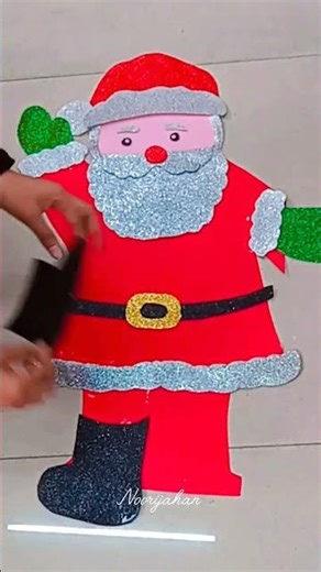How to make Senta #santa #artscraft #diy #craft #merrychristmas #craft #santaclaus