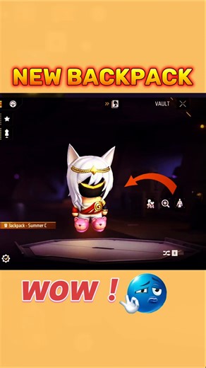 Wow ! Cutie Bag pack 🥹💝 #freefire #ffshorts #freefireshorts