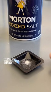 231K views · 1K reactions | Most table salt is iodized, meaning it...
