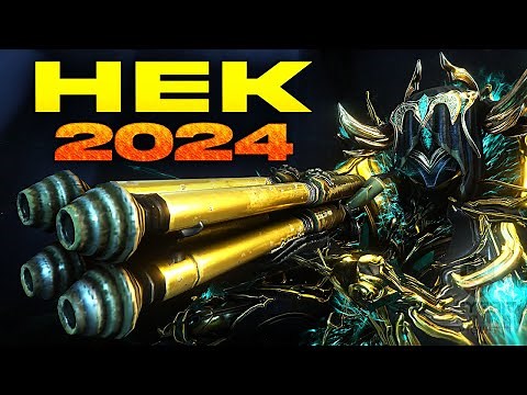 Hek Build 2024 (Guide) - Mega New Player Modding Tutorial (Warframe Gameplay HDR)