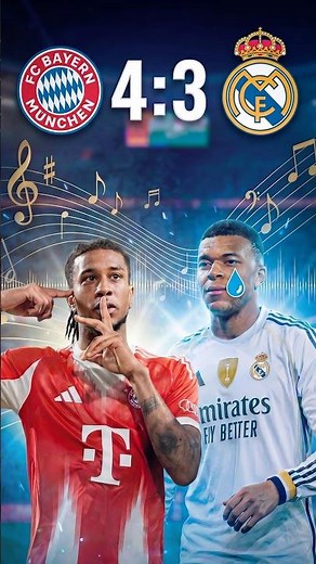 ♫ Bayern München 4:3 Real Madrid Song, HIghlight ♫, Fußballsong - Football Music