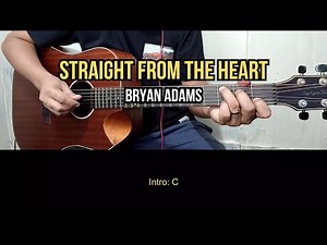 Straight From The Heart - Bryan Adams | Guitar Tutorial