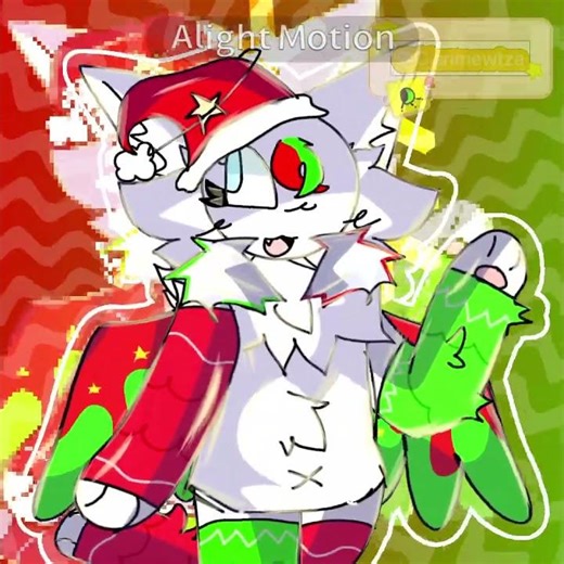 festive clari 😂😂😂 #fyp #trending #animation #furry #edit #art #christmas