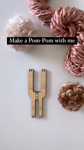 12K views · 124 reactions | Our Mini Maker is the perfect tool for all your pom pom making needs – quick, effective, and easy. Here, we've used two colours of our Spun Halo yarn to create this fluffy look and feel. | Mary Maker Studio | Facebook