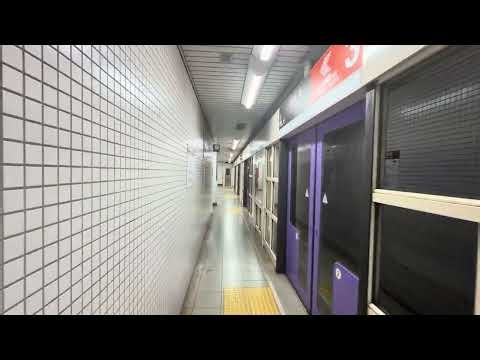 京都市営地下鉄東西線50系15編成 六地蔵行き 御陵駅 発車！！