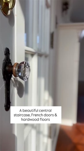 LANCASTER, PA REALTOR® | Kelley Lum on Instagram: "Home is where the heart is ❤️ This classic 1930s Colonial has a lot of heart in it, just waiting to help you create new stories and lasting memories. Full of timeless character, it features hardwood floors, beautiful French doors, and a central staircase that welcomes you in. The second floor offers three spacious bedrooms plus a flexible office or playroom, while the porches provide a lovely spot to have your morning coffee or to relax and unwi