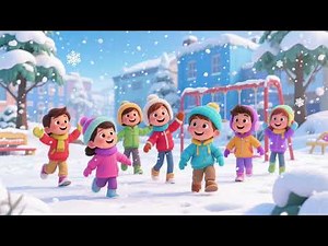 Snowfall Song ❄️ | Winter Fun Kids Song | Sing Along & Dance!