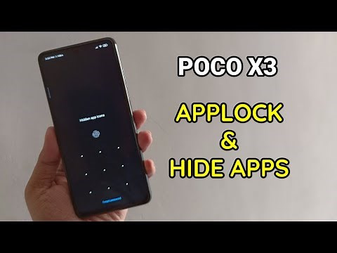 Poco X3 : App Lock & Hide Apps