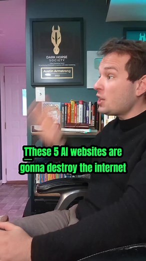 2.1M views · 39K reactions | These 5 AI websites will break the internet! #useful #business #websites #marketingtips | Austin Armstrong | Facebook