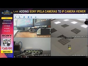 Sony Lab - ADD SONY IPELLA SNC CAMERAS TO IP CAMERA VIEWER