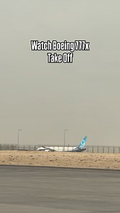 4.1K views · 857 reactions | Watch Boeing 777 x take off, Live from Dubai Airshow 2025 ✈️. . . #b777x #dubaiairshow2025 #boeing777x #boeing #aircraft #plane | Travel.kamel | Facebook