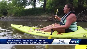 Swollen rivers are dangers for spring kayakers in Iowa
