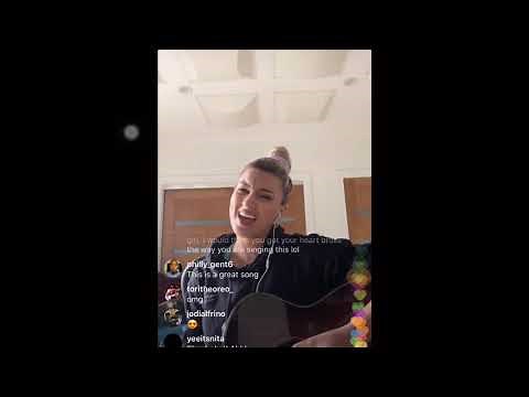 Tori Kelly Sings Jealous By Labrinth Instagram Live 2020