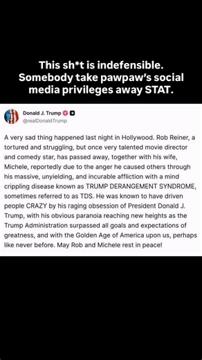 Jennifer Grace on Instagram: "This is garbage delivered by a literal human garbage can. #resist"