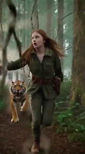 Giant Saber Tooth Tiger Appears From the Fog 😱