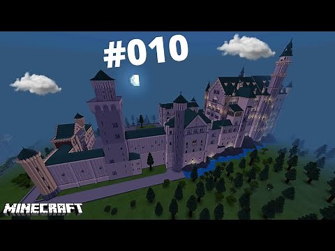 Schloss Neuschwanstein in Minecraft bauen | Bauvorlage #010