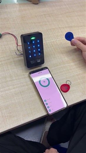 Tuya Smart Dual Frequency Access Controller 125KHz 13.56MHz Touch Keypad Outdoor RFID System