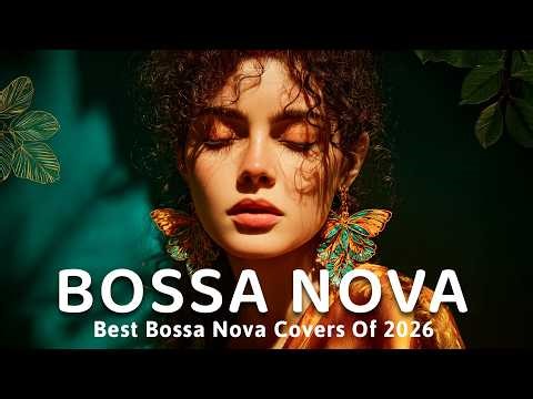Top 50 Bossa Nova Covers 🌴 Smooth & Positive Bossa Nova Popular Songs for Study & Coffee Time